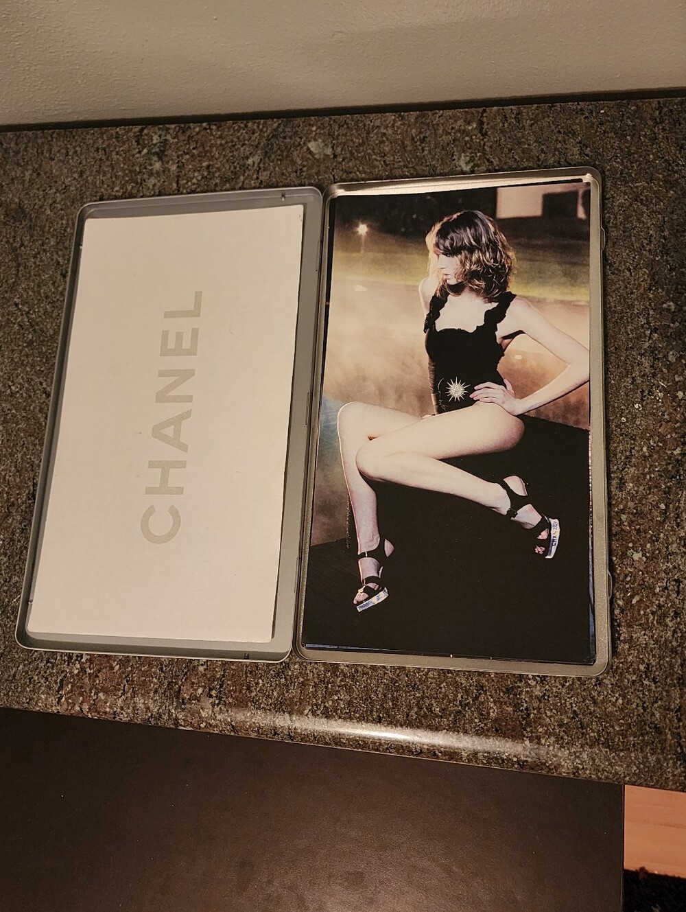 Vintage Chanel 2001 Photo Card Set, Karl Lagerfeld, Advertising Memorabilia